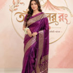 জাপানি সিল্ক শাড়ি (ব্লাউজ পিসসহ)
