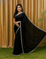 প্রিমিয়াম সফট জর্জেট শাড়ি - Image 8