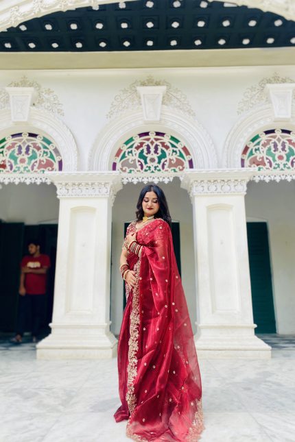 ❤️ রক্তজবা ( ইন্ডিয়ান শাড়ী )